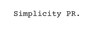 Simplicity PR