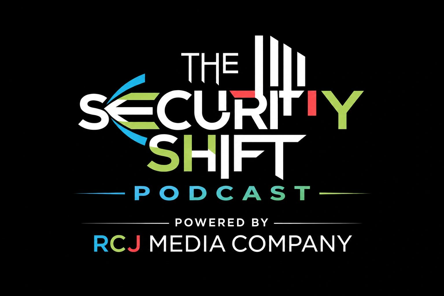 Logo for The Security Shift podcast by RCJ Media Company.