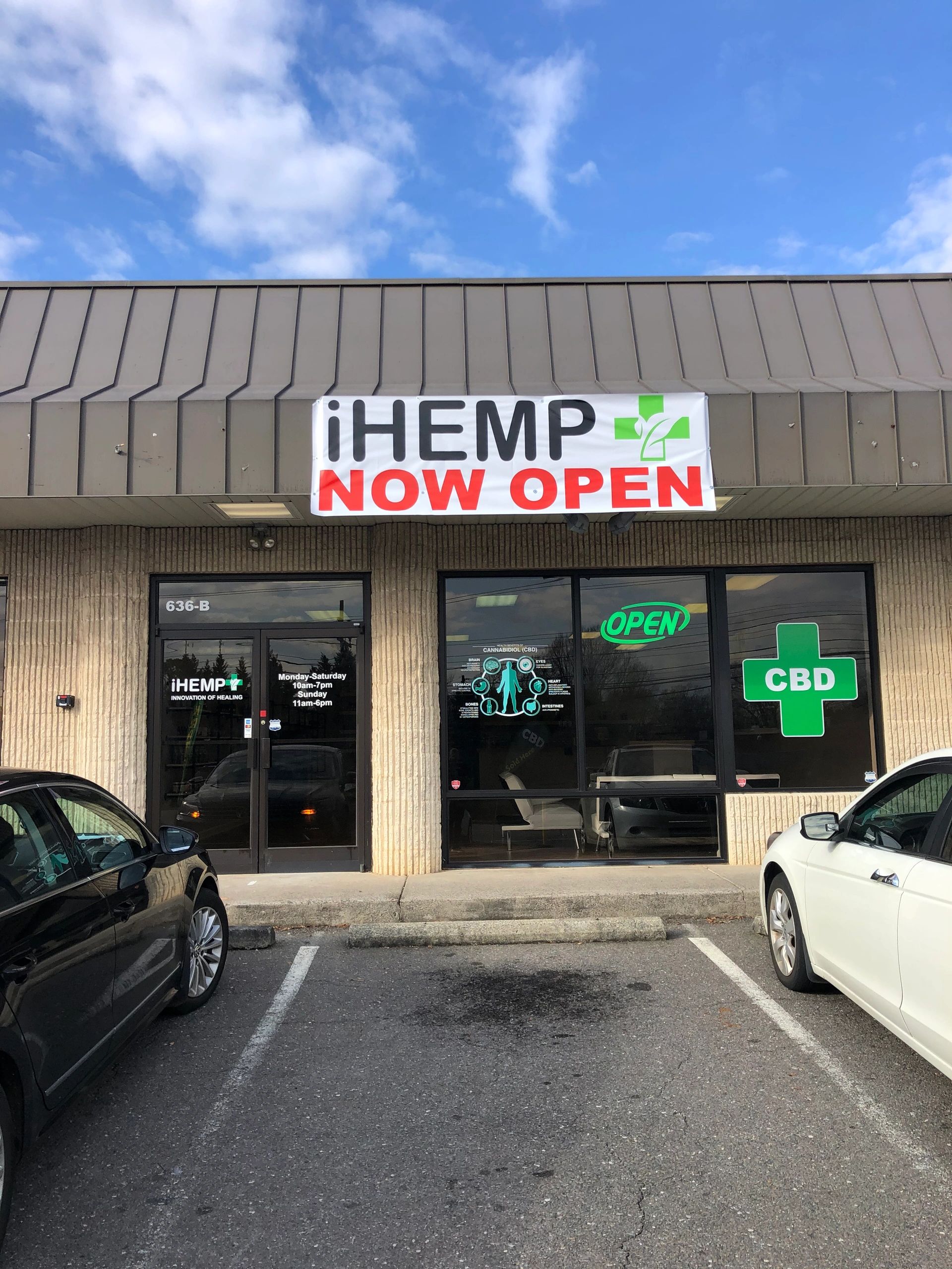 Our iHemp Location 636 South Stratford Rd Winston Salem NC. Hemp Shop. Kratom