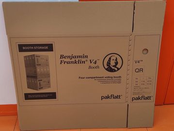 Pakflatt polling booth carton