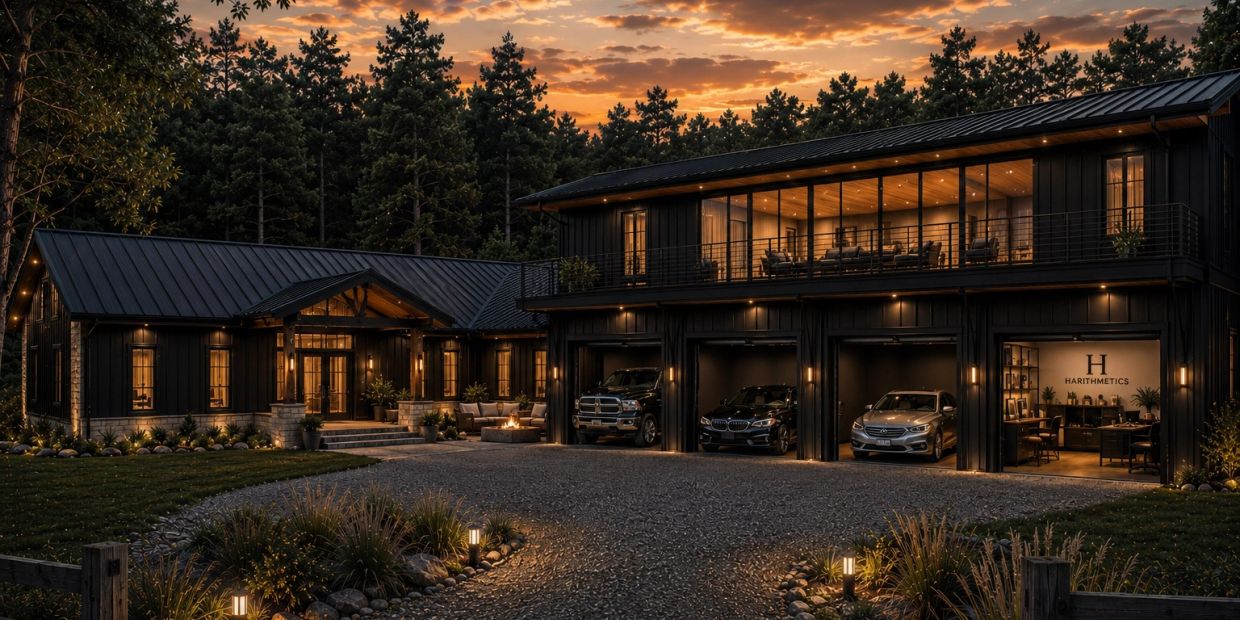 Modern luxury estate illustrating environmental architectural intelligence, strategic development planning, and long-horizon decision making.