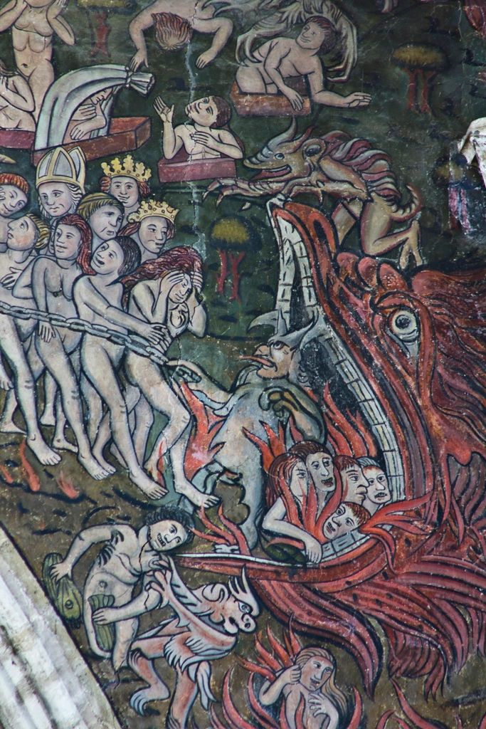 medieval heaven and hell painting