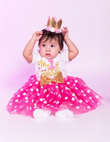 Baby studio photoshoot 