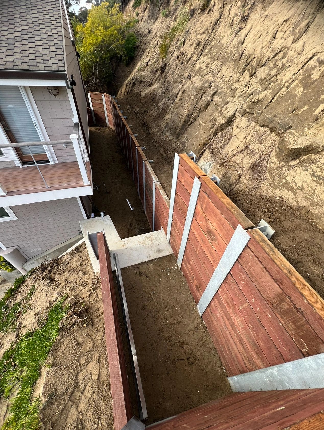 DB Concrete team at work on a residential project