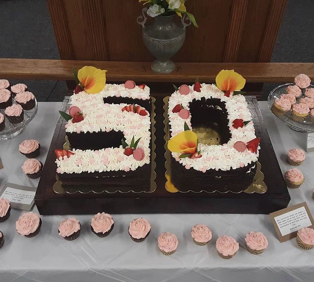 50 Birthday cake