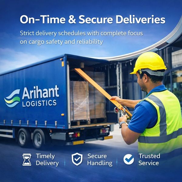 On Time & secure deliveries 

