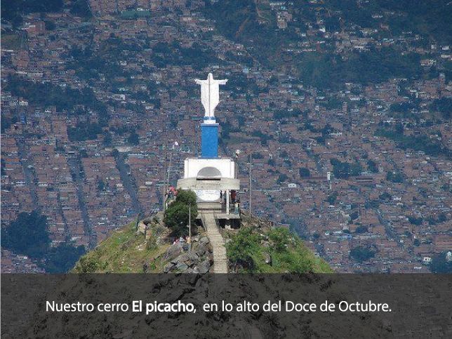 Statue of Christ on El Picacho hill overlooking the city.