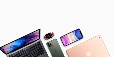 MacBook Pro, MacBook Air, iMac, iPad, Apple Watch, Apple TV