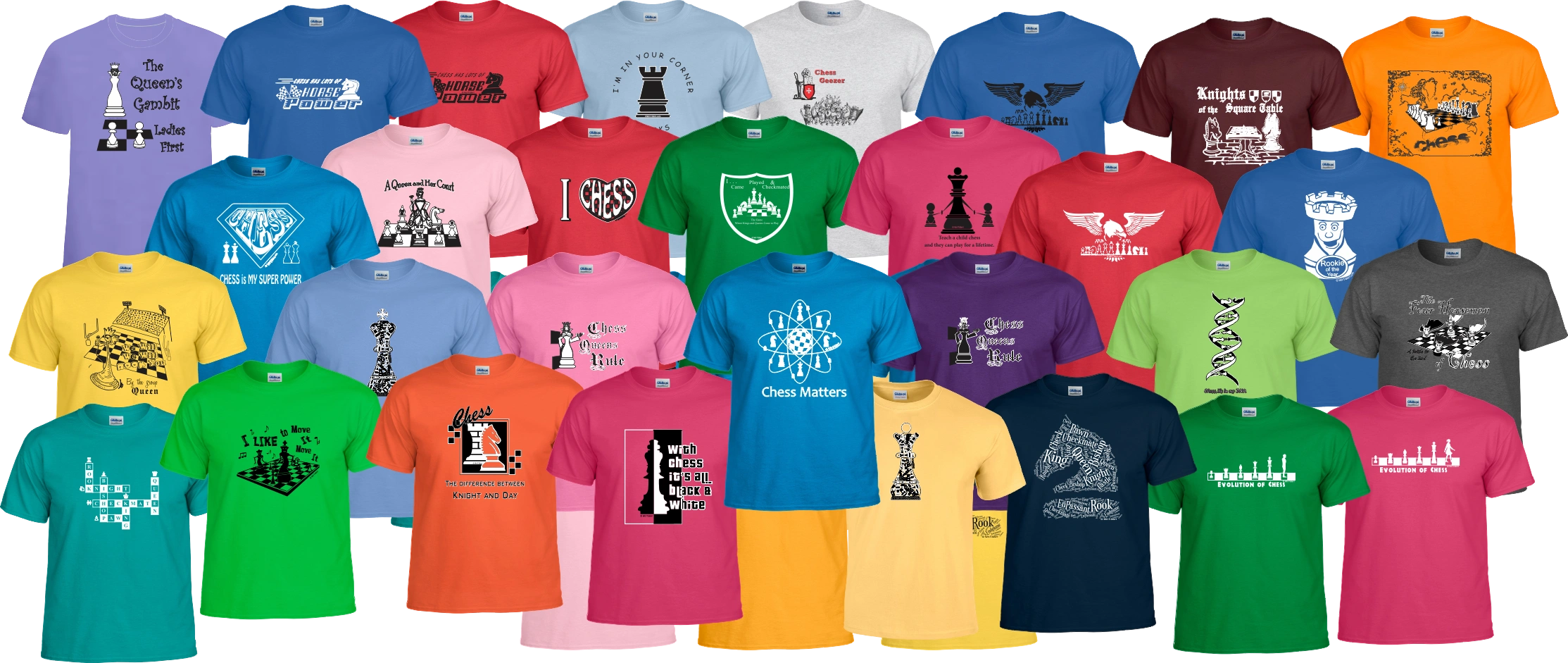 Chess Shirts T-Shirts, Graphic Tees, Chess apparel 