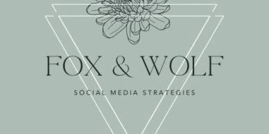Logo for Fox &amp; Wolf social media strategies.
