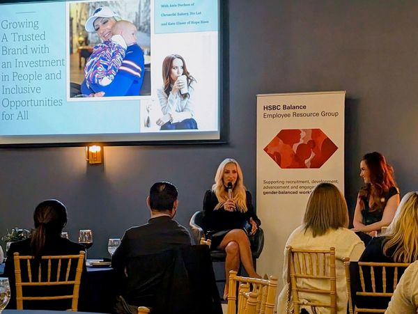 Panel discussion on brand growth and inclusive opportunities.