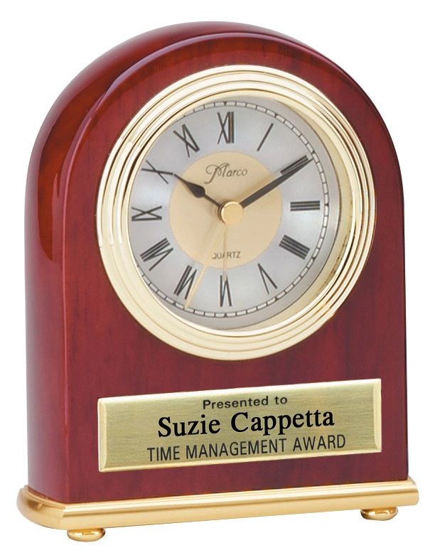 Small Dome Rosewood Clock Q001