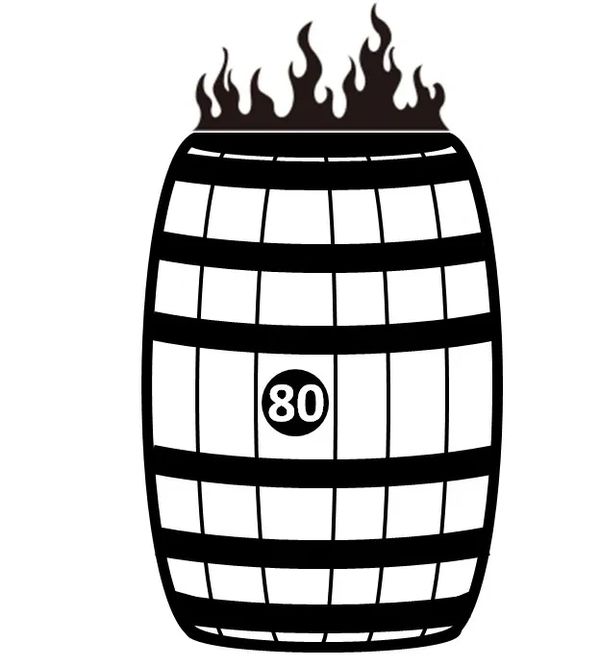 80 proof logo