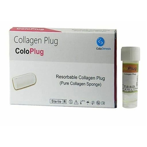 Rcp Plug ColoPlug Resorbable Collagen Plug