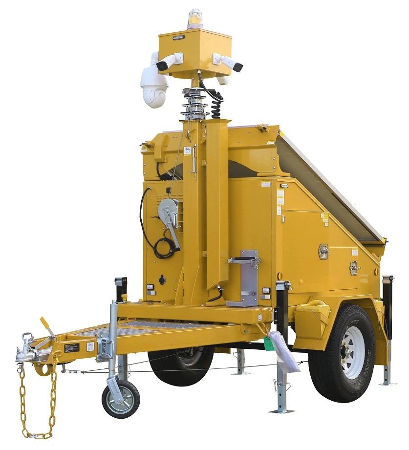These trailers can be easily transported and set up at various locations within your job site, providing you with flexibility and adaptability. Whether your project is temporary or requires frequent relocation, these trailers ensure that you maintain constant surveillance coverage without the need for complex installations.