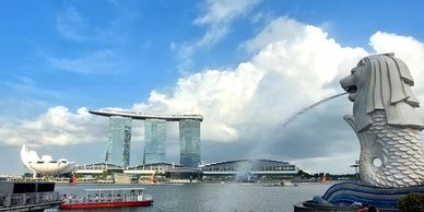 Merlion Fountain
