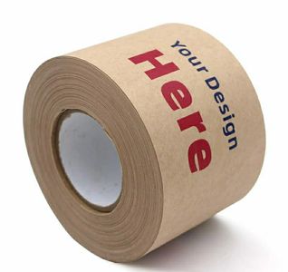 Custom printed paper tape, kraft paper tape craft paper tapes