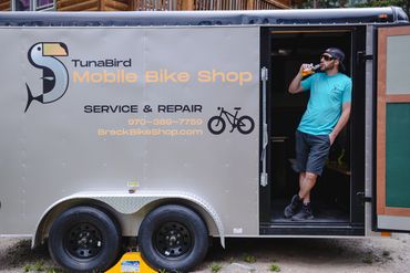 Mobile bicycle repair shop in Bellingham, WA