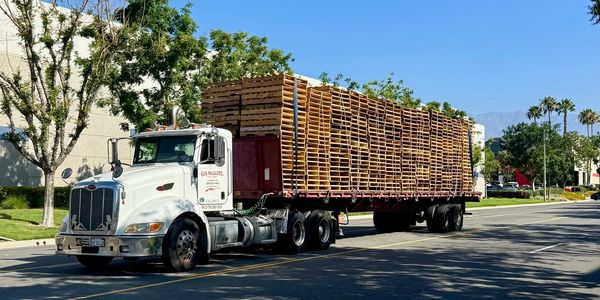 Delivering to valued customers. 