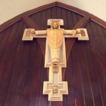 Jesus on the cross st. pauls nave