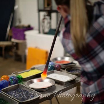 Studio west - Glass Blowing Classes, Memorial Glass