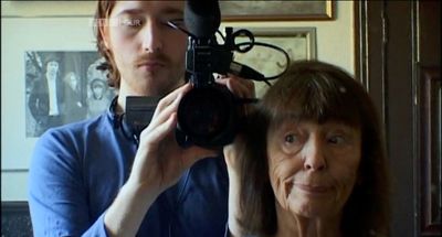Author Beryl Bainbridge is filmed by her grandson, the documentary filmmaker Charlie Russell