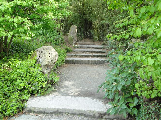 An inviting path on my travels to the Dr. Sun Yat Sen Garden, Vancouver, B.C.