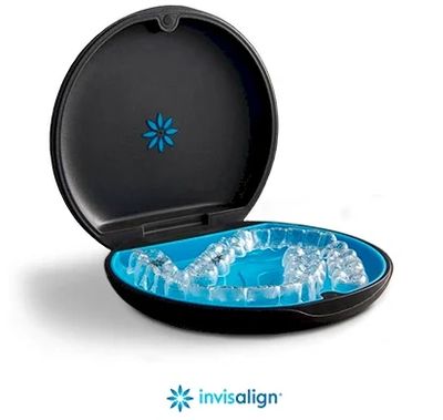 Showcasing our Invisalign, clear aligners.