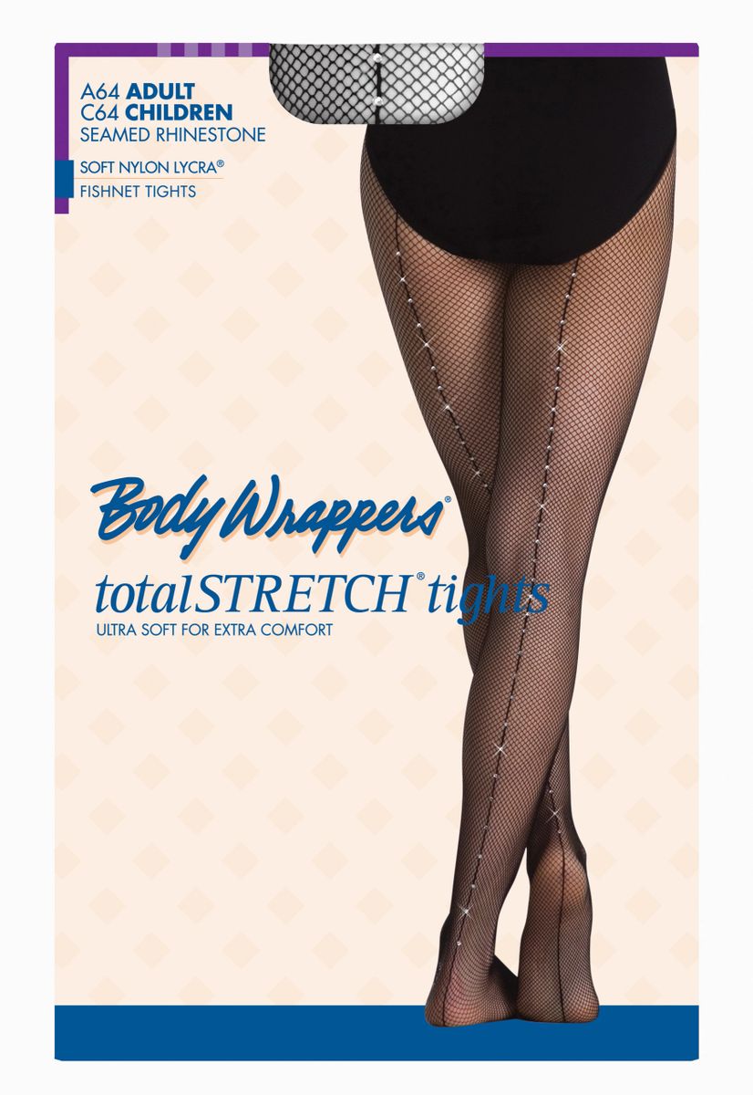 Buy BODYWRAPPERS PROFESSIONAL RHINESTONE FISHNET TIGHTS-ADULT Online at  $31.00