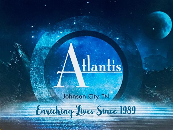 Logo of Atlantis in Johnson City, TN.