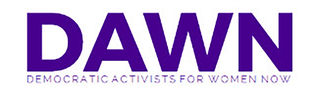 Logo of DAWN Democratic Activists
for Women Now