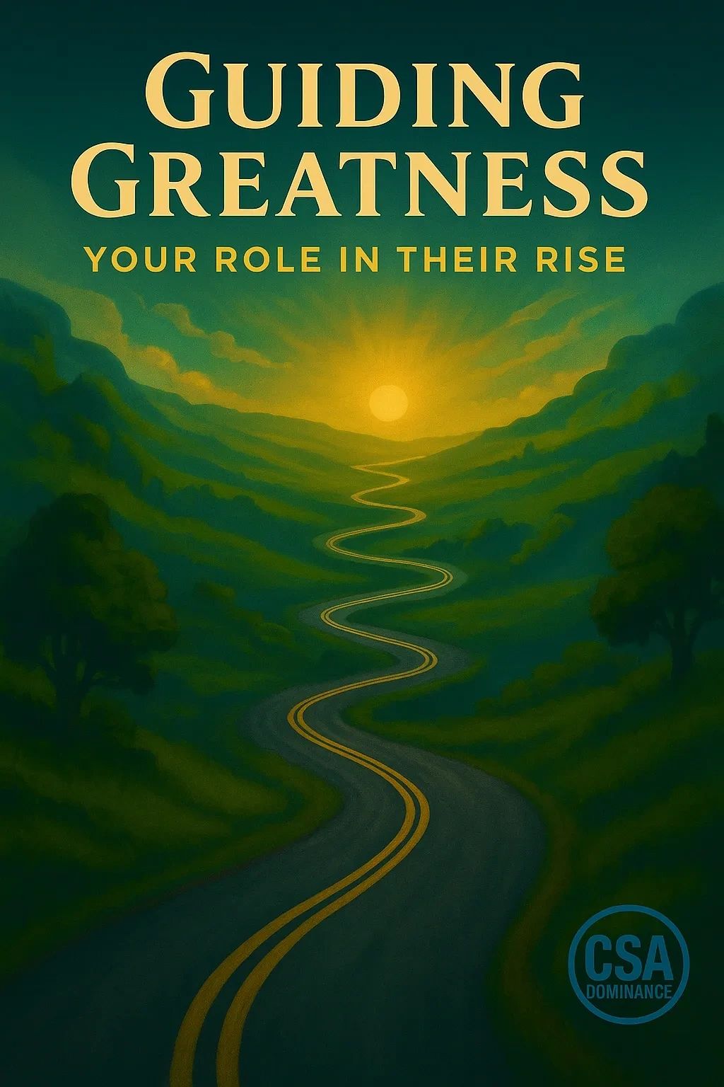 Guiding Greatness: Your Role in Their Rise — book cover featuring bold typography and a clean design