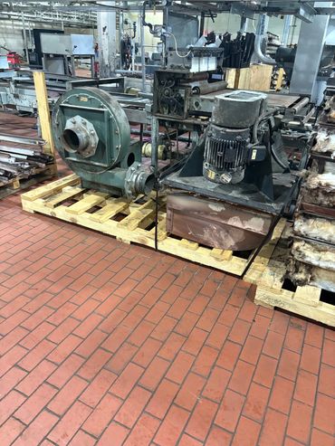Customs geared for industrial blower transport