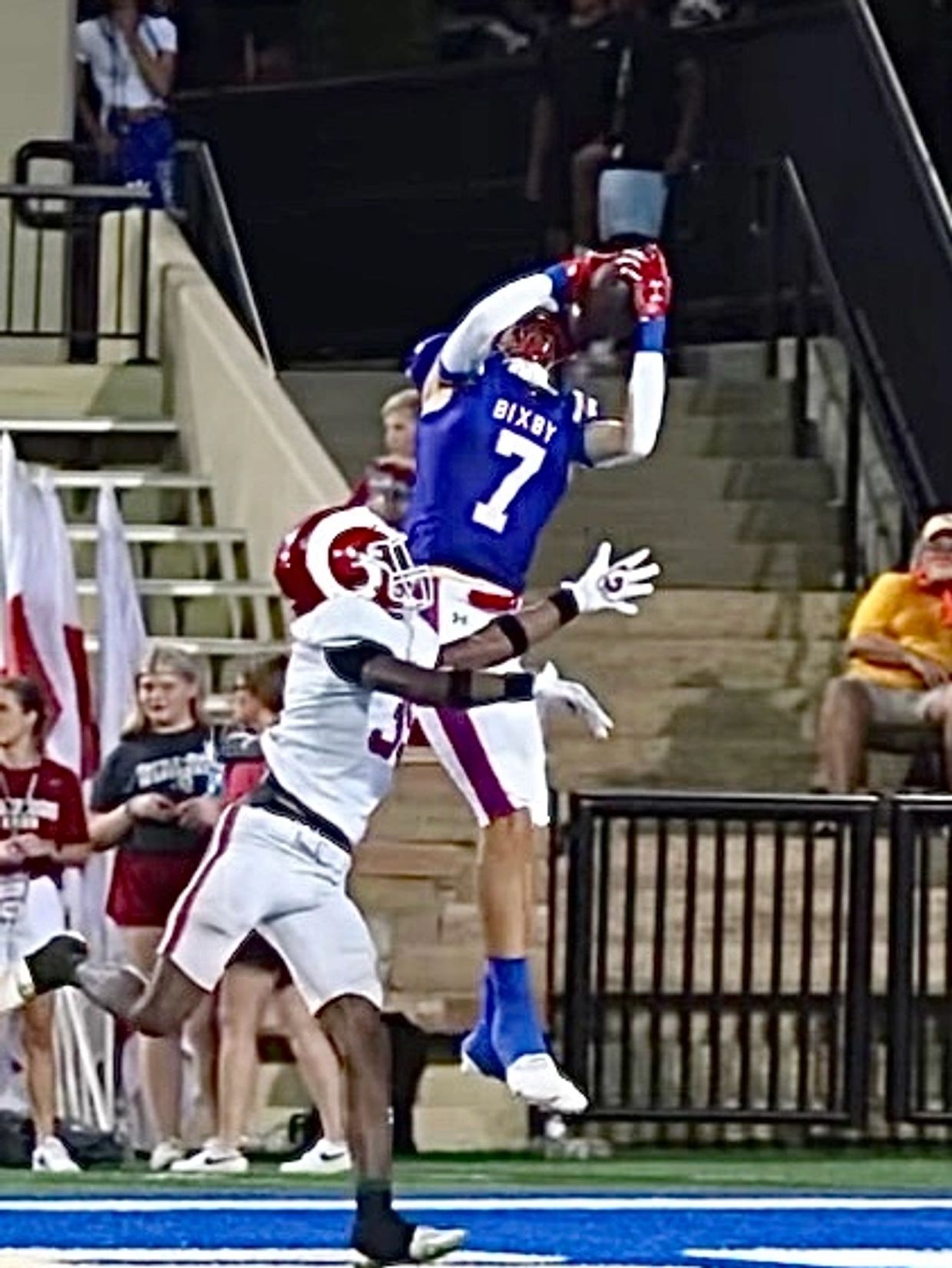 Blake Hogshooter TD catch on Owasso