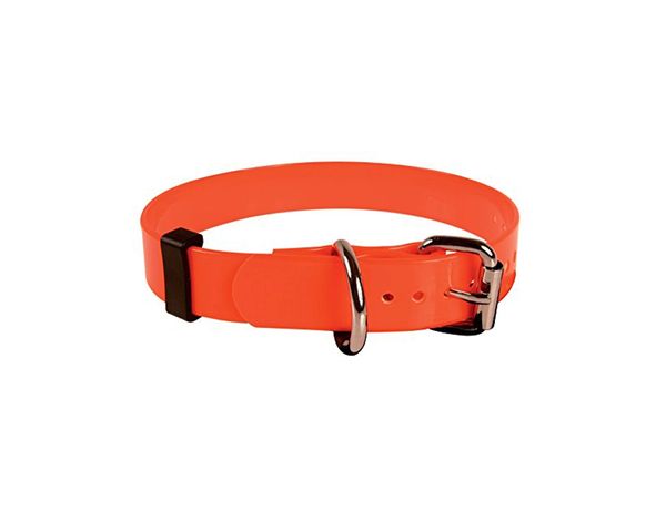 Comfortable rubber pet collar.