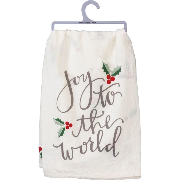 Joy To The World Kitchen Towel