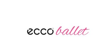 Eccoballet logo shoes brand