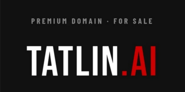 Tatlin.ai logo black white red