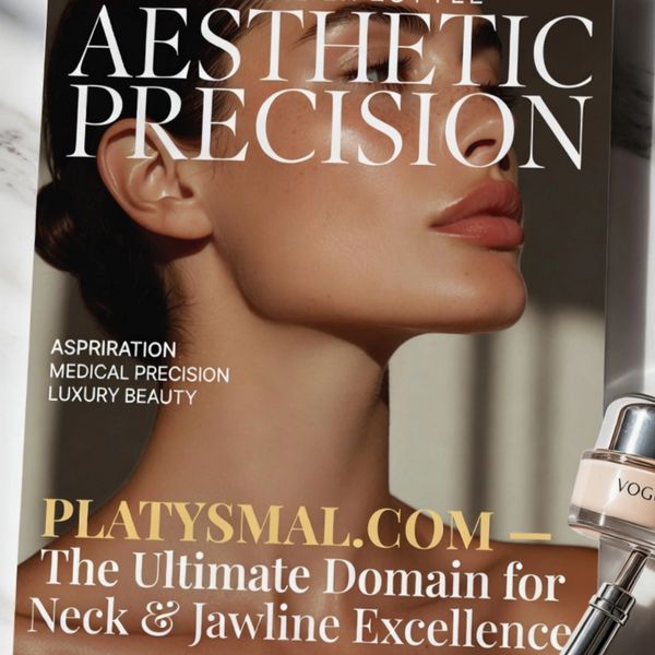 Close-up of a woman's jawline promoting neck and jawline excellence.