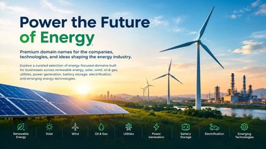 Renewable energy sources powering the future.