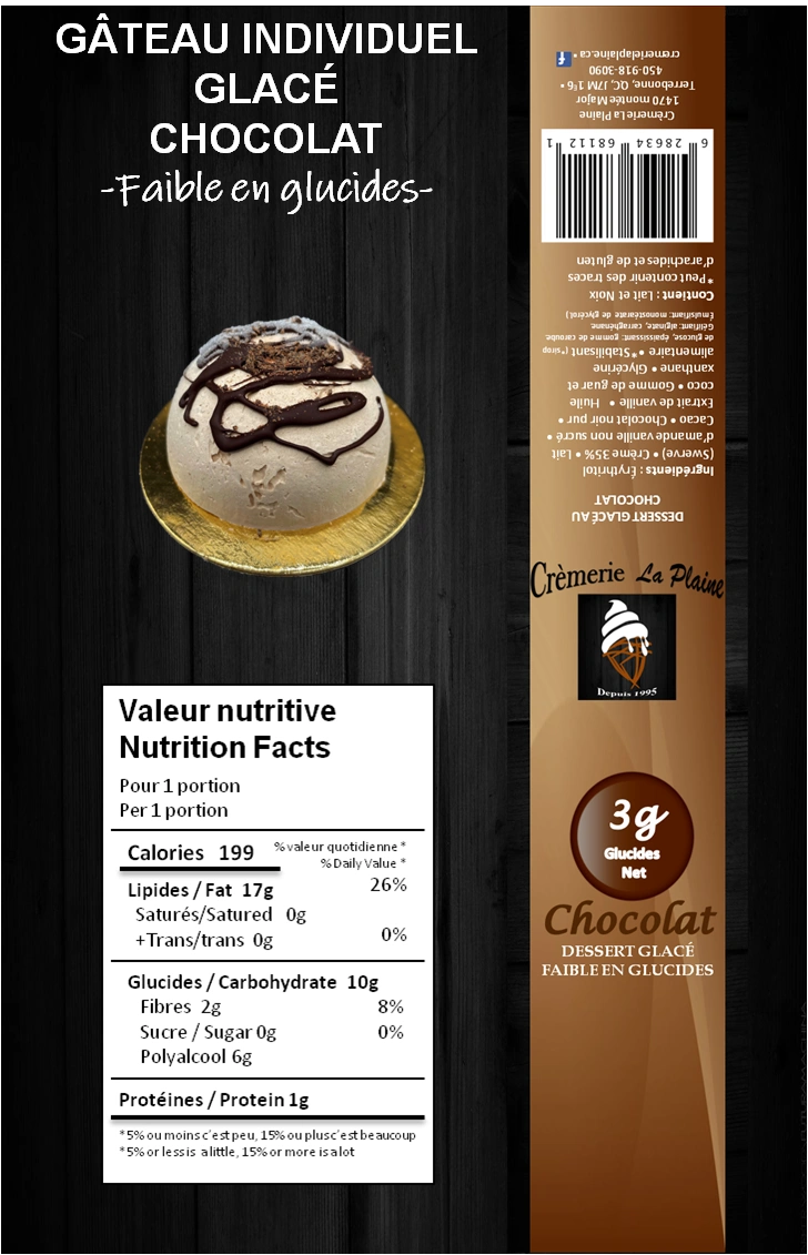 Gateau Individuel Chocolat Faible En Glucides