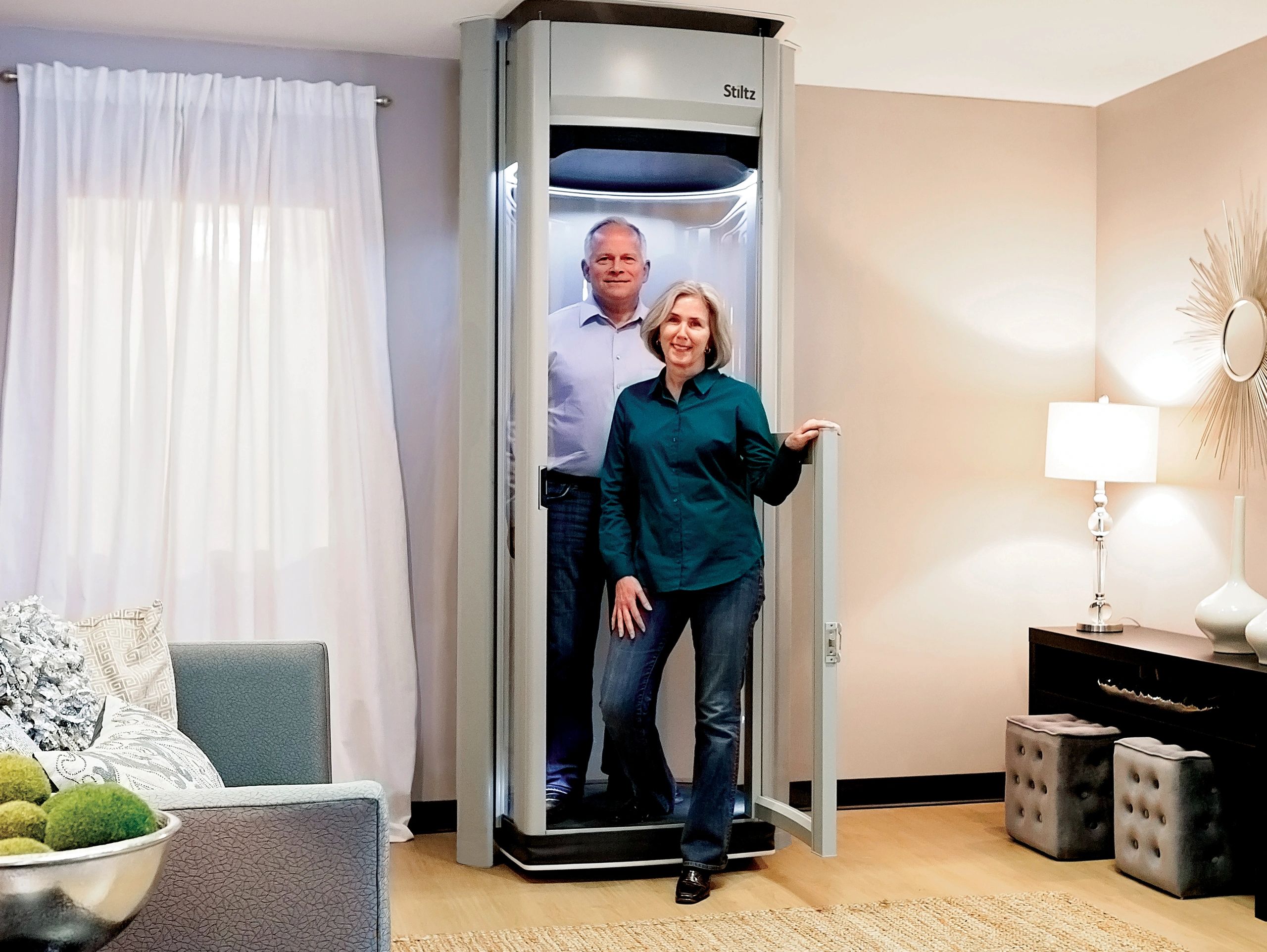 Home Elevators and Residential Elevators from Stiltz Home Lifts