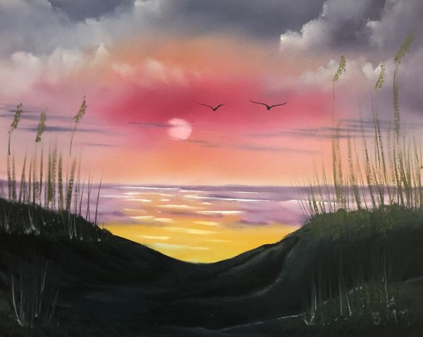 Eastern Sunrise Seascape
