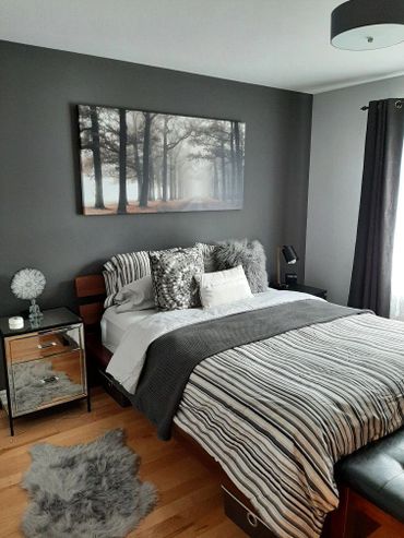 Peinture d’une chambre à coucher