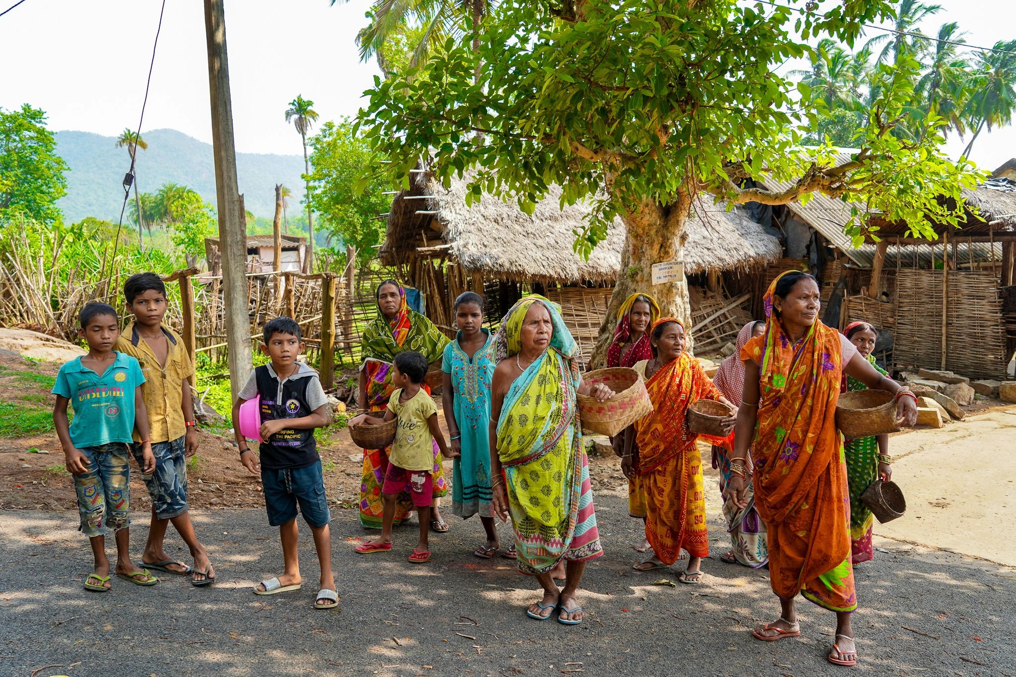 Rural community in Odisha