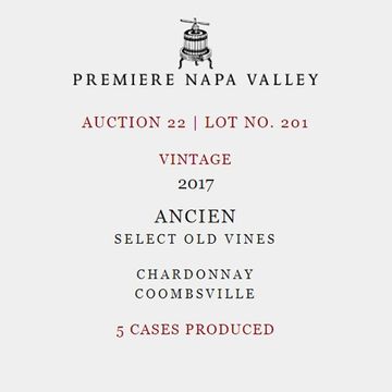 2017 Premiere Napa Valley Ancien Chardonnay