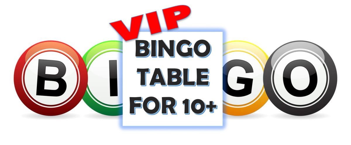 VIP Table For 10 Players (with the option to add 1-2 players)