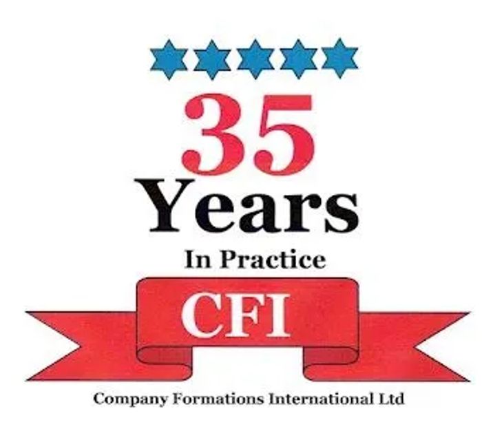 Two businessmen collaborating on a laptop in a modern office.