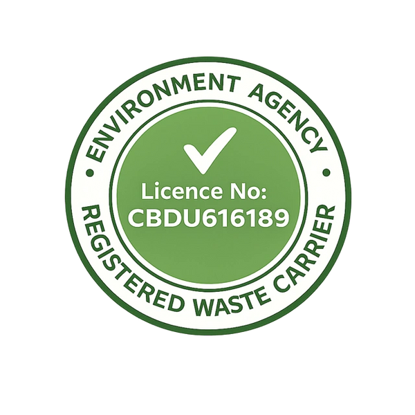 Licensed waste carrier environment agency registration number 
