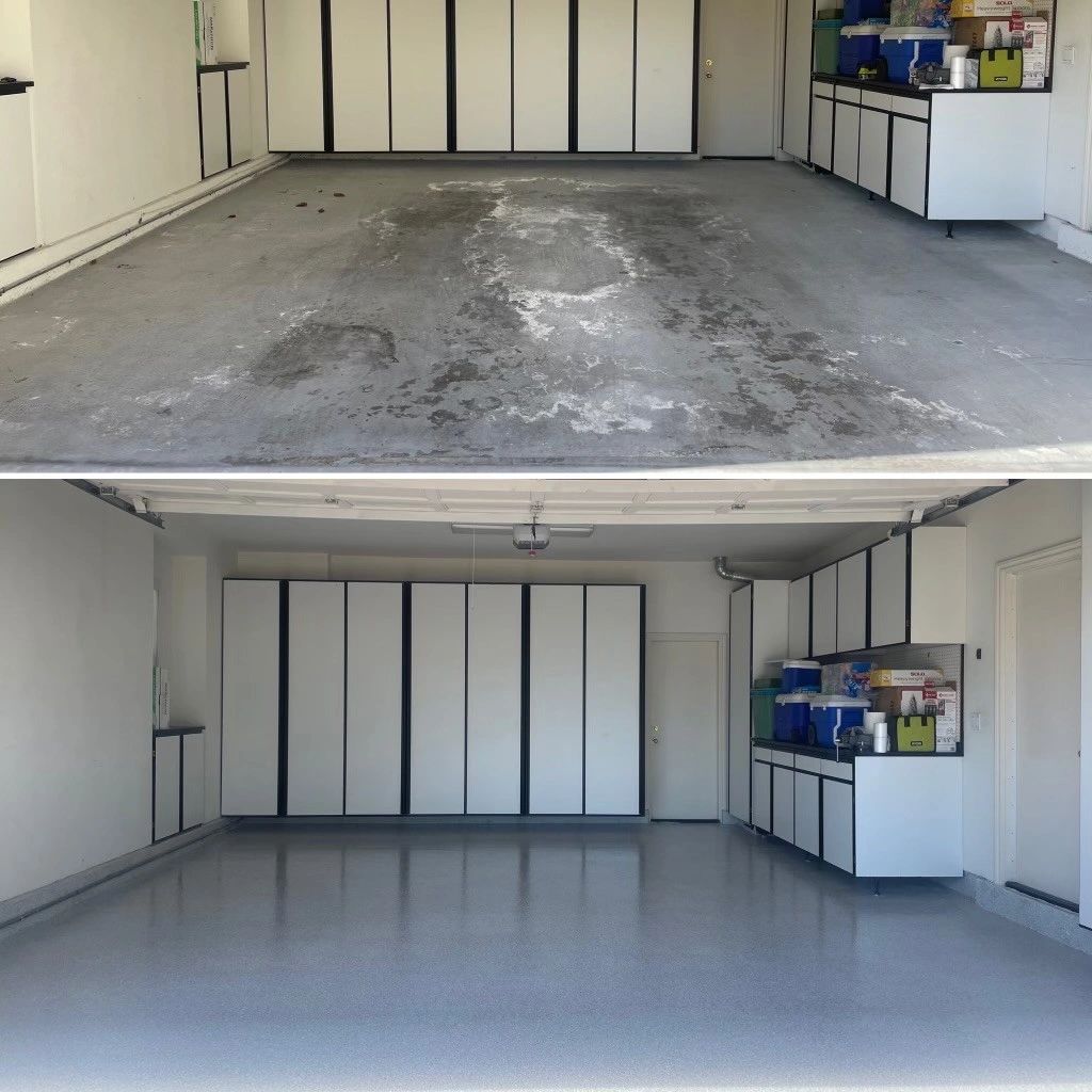 Huntington Beach
Resurfacing
Moisture Barrier Sealant
Epoxy with Flake System
Commercial Grade Clear